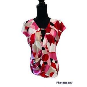 Cap Sleeve Top by Ellen Tracy